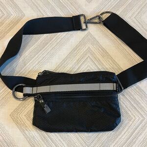 Andi Urban Clutch Diamond Reflective Convertible Belt Bag